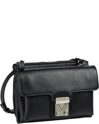 schwarze Leder Umhängetasche von VALENTINO HANDBAGS