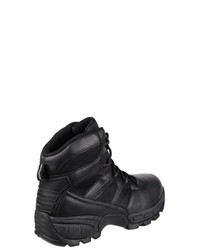 schwarze Lederarbeitsstiefel von Amblers Safety