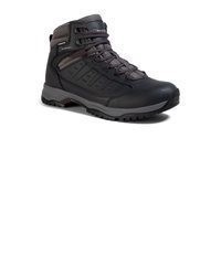 schwarze Lederarbeitsstiefel von Berghaus