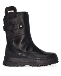 schwarze Lederarbeitsstiefel von Camper Lab