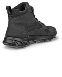schwarze Lederarbeitsstiefel von Ecco