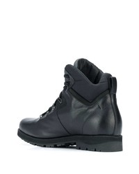 schwarze Lederarbeitsstiefel von Rossignol