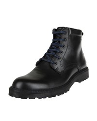 schwarze Lederarbeitsstiefel von IGI&CO