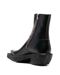 schwarze Lederarbeitsstiefel von CamperLab