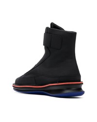 schwarze Lederarbeitsstiefel von Camper Lab