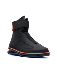 schwarze Lederarbeitsstiefel von Camper Lab