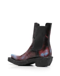 schwarze Lederarbeitsstiefel von CamperLab