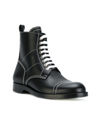 schwarze Lederfreizeitstiefel von Loewe