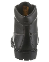 schwarze Lederfreizeitstiefel von Dockers by Gerli