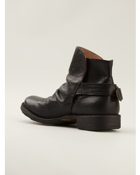 schwarze Lederfreizeitstiefel von Fiorentini+Baker