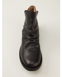 schwarze Lederfreizeitstiefel von Fiorentini+Baker