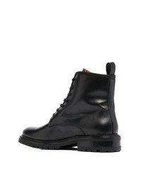 schwarze Lederfreizeitstiefel von Filippa K