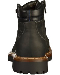 schwarze Lederfreizeitstiefel von Josef Seibel