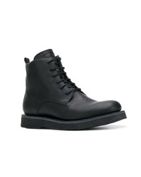 schwarze Lederfreizeitstiefel von Camper