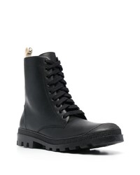 schwarze Lederfreizeitstiefel von Loewe