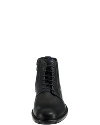 schwarze Lederfreizeitstiefel von Lloyd