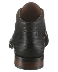 schwarze Lederfreizeitstiefel von Lloyd