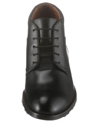 schwarze Lederfreizeitstiefel von Lloyd