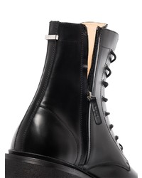 schwarze Lederfreizeitstiefel von New Standard Edition