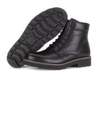 schwarze Lederfreizeitstiefel von Pius Gabor
