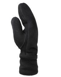 schwarze Lederhandschuhe von PEARLWOOD