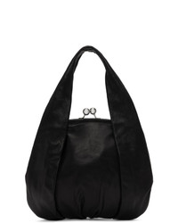 schwarze Lederhandtasche von Ys