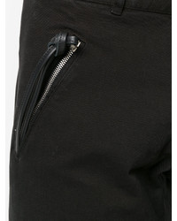 schwarze Lederhose von Maison Margiela