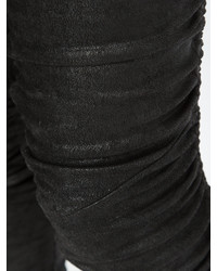 schwarze Lederhose von Ilaria Nistri
