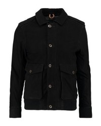 schwarze Lederjacke von YOURTURN