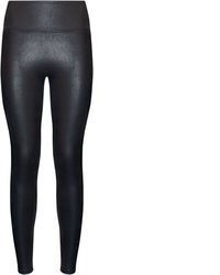 schwarze Lederleggings von MAGIC BODYFASHION