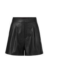 schwarze Ledershorts von RICHROYAL