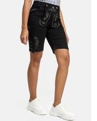schwarze Ledershorts von Steigenhöfer Manufaktur