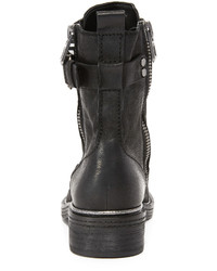 schwarze Lederstiefel von Dolce Vita