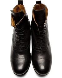 schwarze Lederstiefel von Fiorentini+Baker