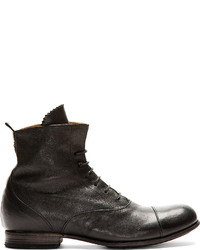 schwarze Lederstiefel von Fiorentini+Baker