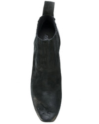 schwarze Lederstiefel von Marsèll