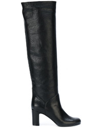 schwarze Lederstiefel von L'Autre Chose