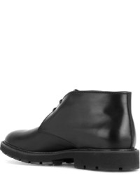 schwarze Lederstiefel von Tod's