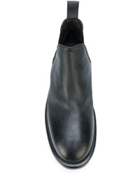 schwarze Lederstiefel von Marsèll