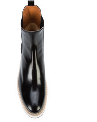 schwarze Lederstiefel von Derek Lam