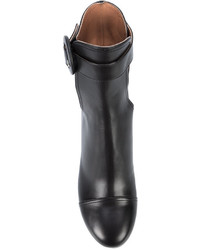 schwarze Lederstiefel von Derek Lam