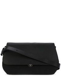 schwarze Ledertaschen von Ann Demeulemeester