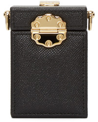 schwarze Ledertaschen von Dolce & Gabbana