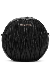 schwarze Ledertaschen von Miu Miu