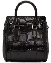 schwarze Ledertaschen von Alexander McQueen