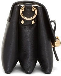 schwarze Ledertaschen von Alexander McQueen