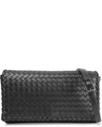 schwarze Ledertaschen von Bottega Veneta