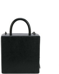 schwarze Ledertaschen von Building Block