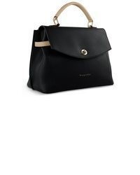 schwarze Ledertaschen von Bugatti