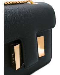 schwarze Ledertaschen von Tom Ford